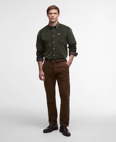 Camicia Jesmond a maniche lunghe con vestibilità regular Olive Camicia Jesmond a maniche lunghe con vestibilità regular Olive