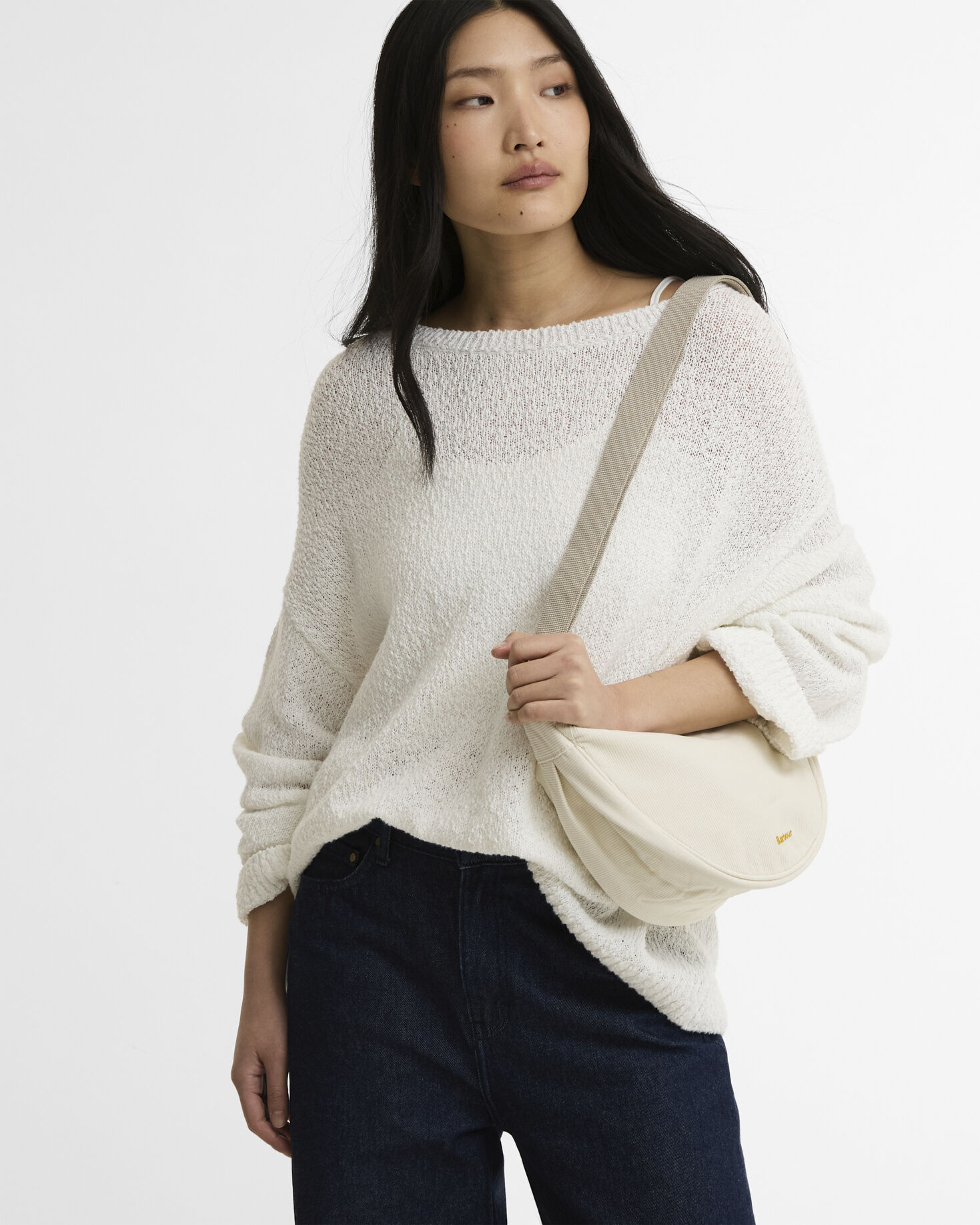 Mia Sling Bag Pearl