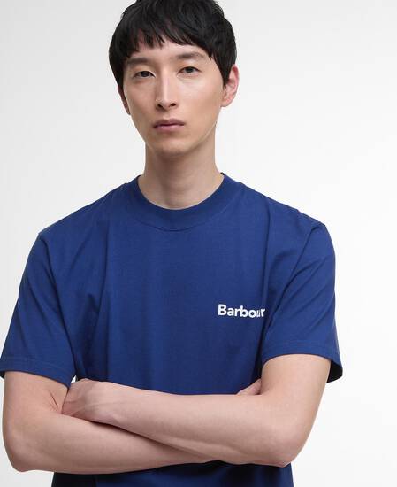 Bowery Oversized Graphic T-Shirt Inky Blue