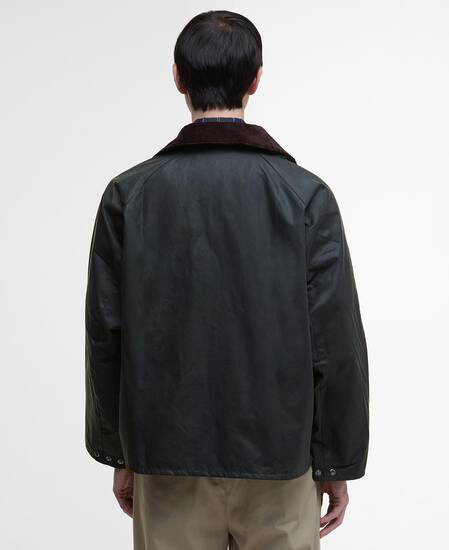 Modified Transport Waxed Jacket Sage