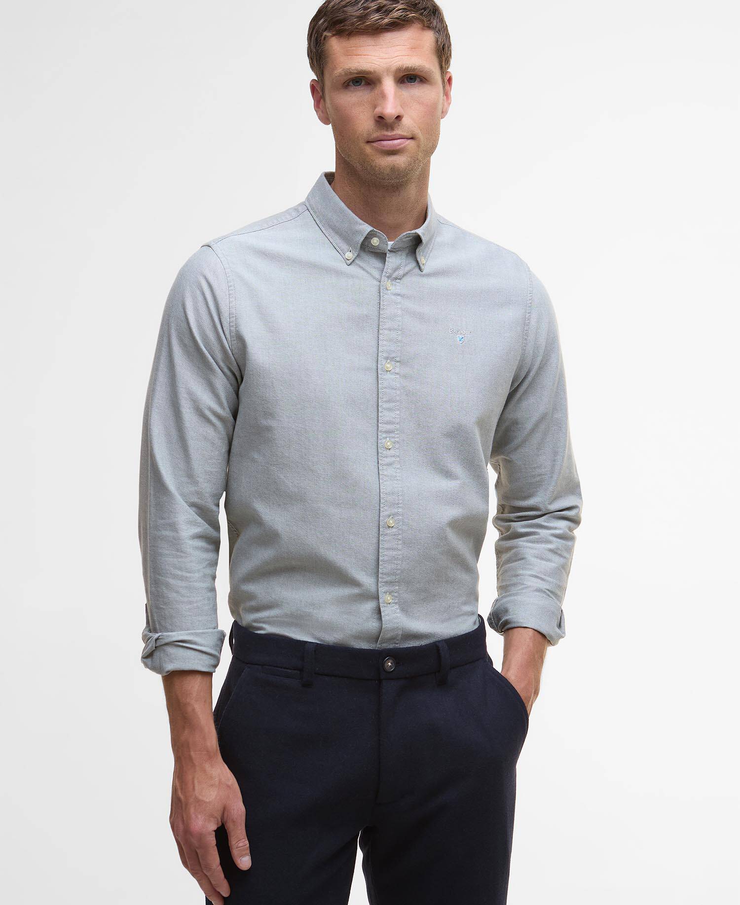 Pantaloni in misto lana dalla vestibilità leggermente aderente image number 3