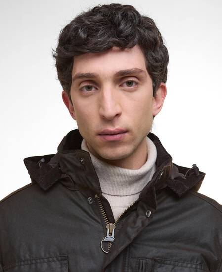 Winter Sapper Waxed Jacket Dark Brown/Midnight Oak