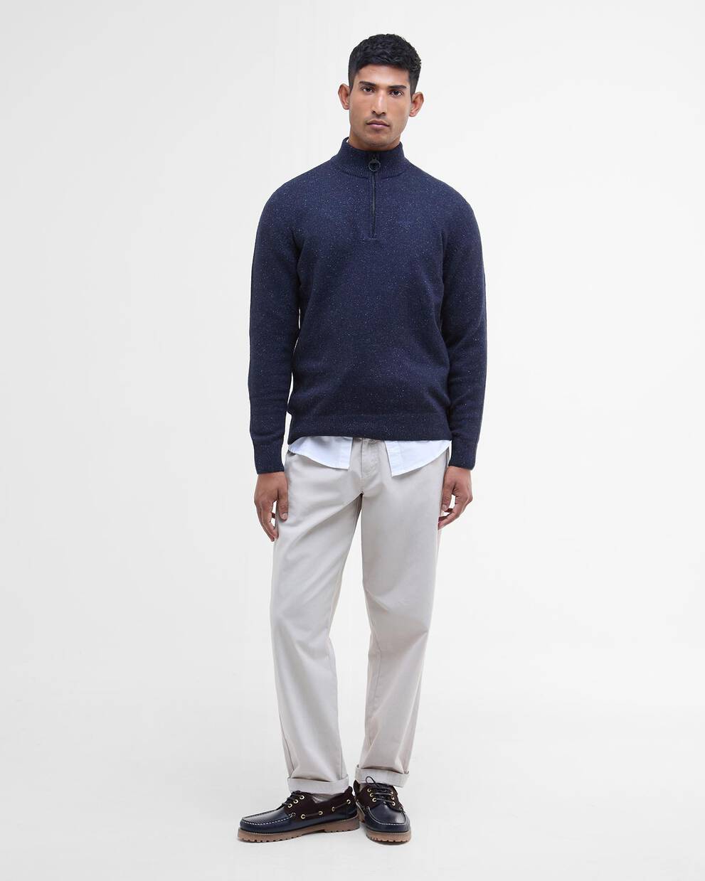 Essential Tisbury Half-Zip Jumper