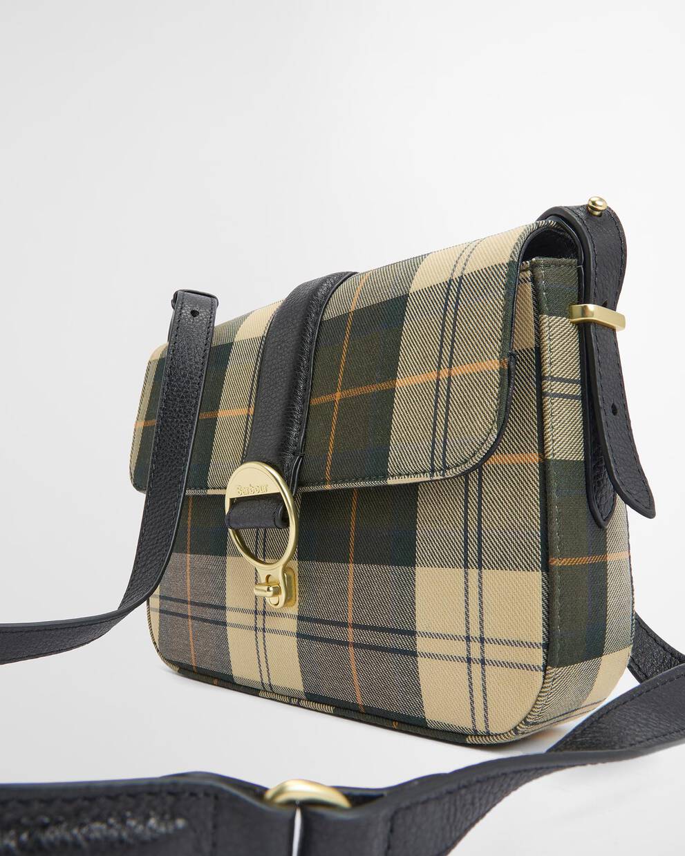 Rosa Tartan Crossbody Bag