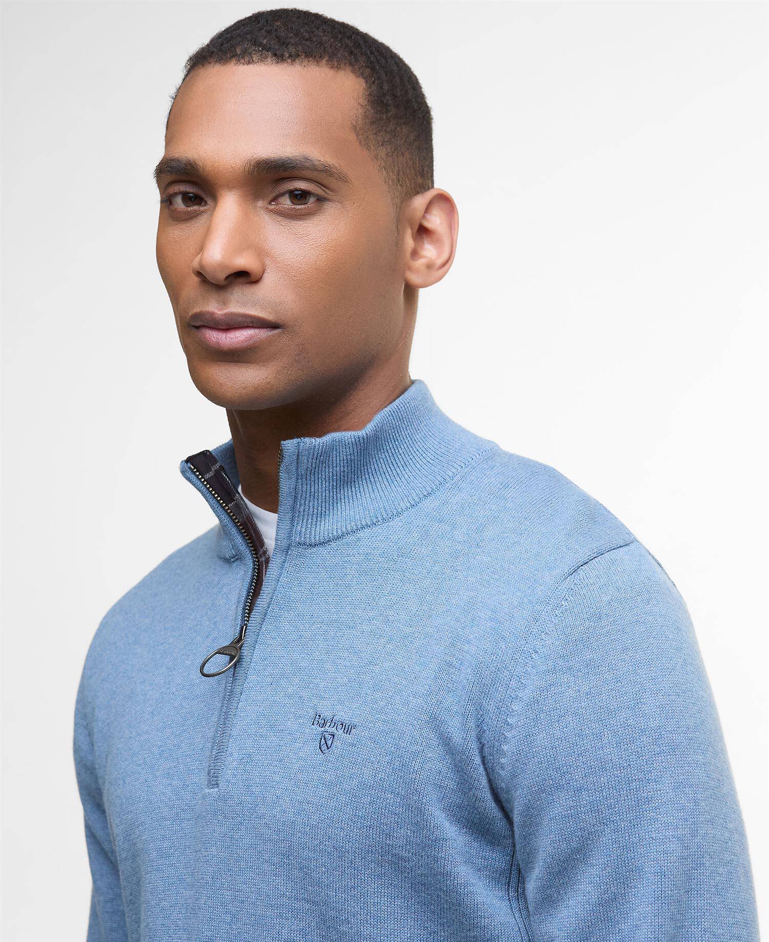 Cotton Half-Zip Jumper image number 3