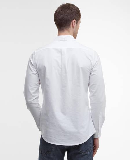 Oxford Tailored Long-Sleeved Shirt Classic White
