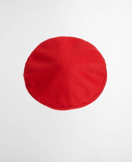 Barbour x GANNI Beret Red