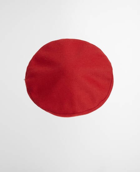 Barbour x GANNI Beret Red