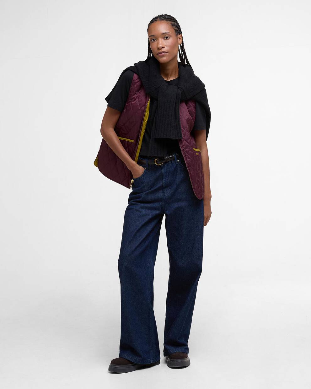 Gilet trapuntato reversibile My Barbour