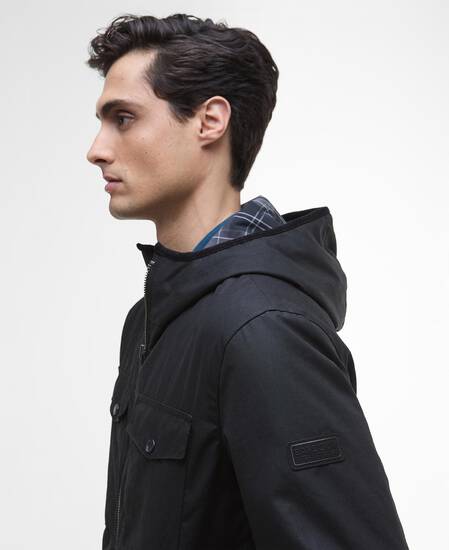 Wachsjacke Blane Black