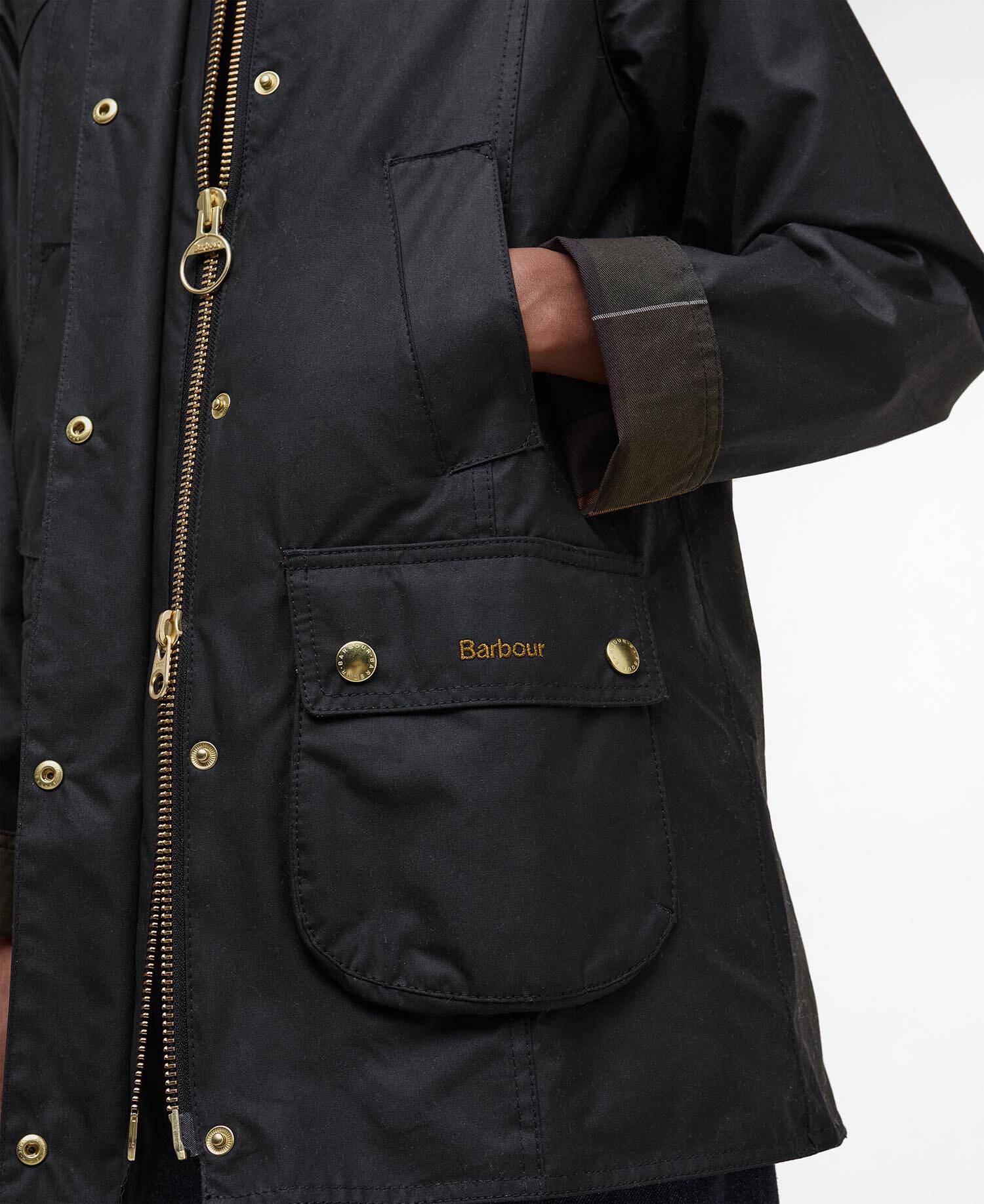 Modern Beadnell Waxed Jacket image number 6