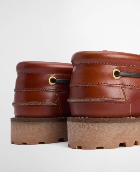 Re-Engineered Deck Boat Shoes Tan