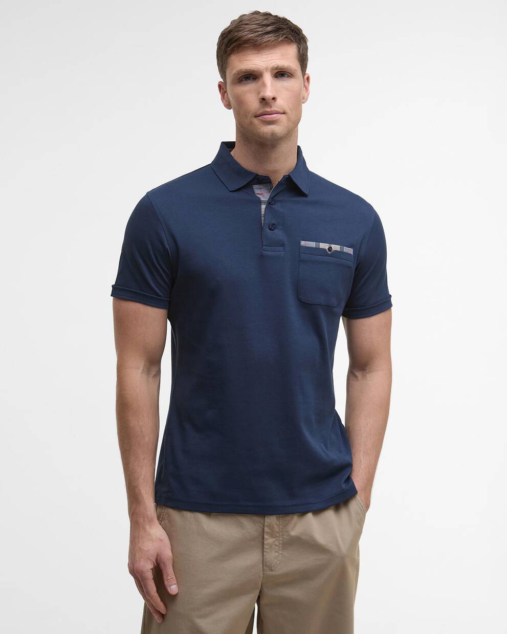 Corpatch Tailored Short-Sleeved Polo Shirt