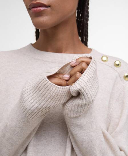 Eleanor Crew Neck Jumper Oat