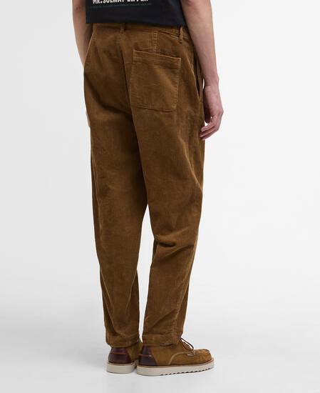 Cordhose Elmbank Oversized Beige