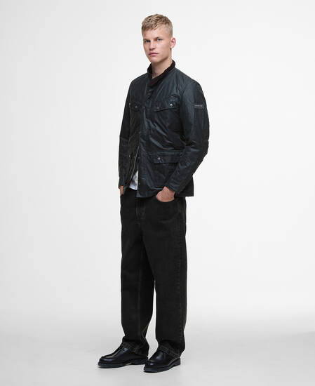 Tourer Duke Waxed Jacket Sage