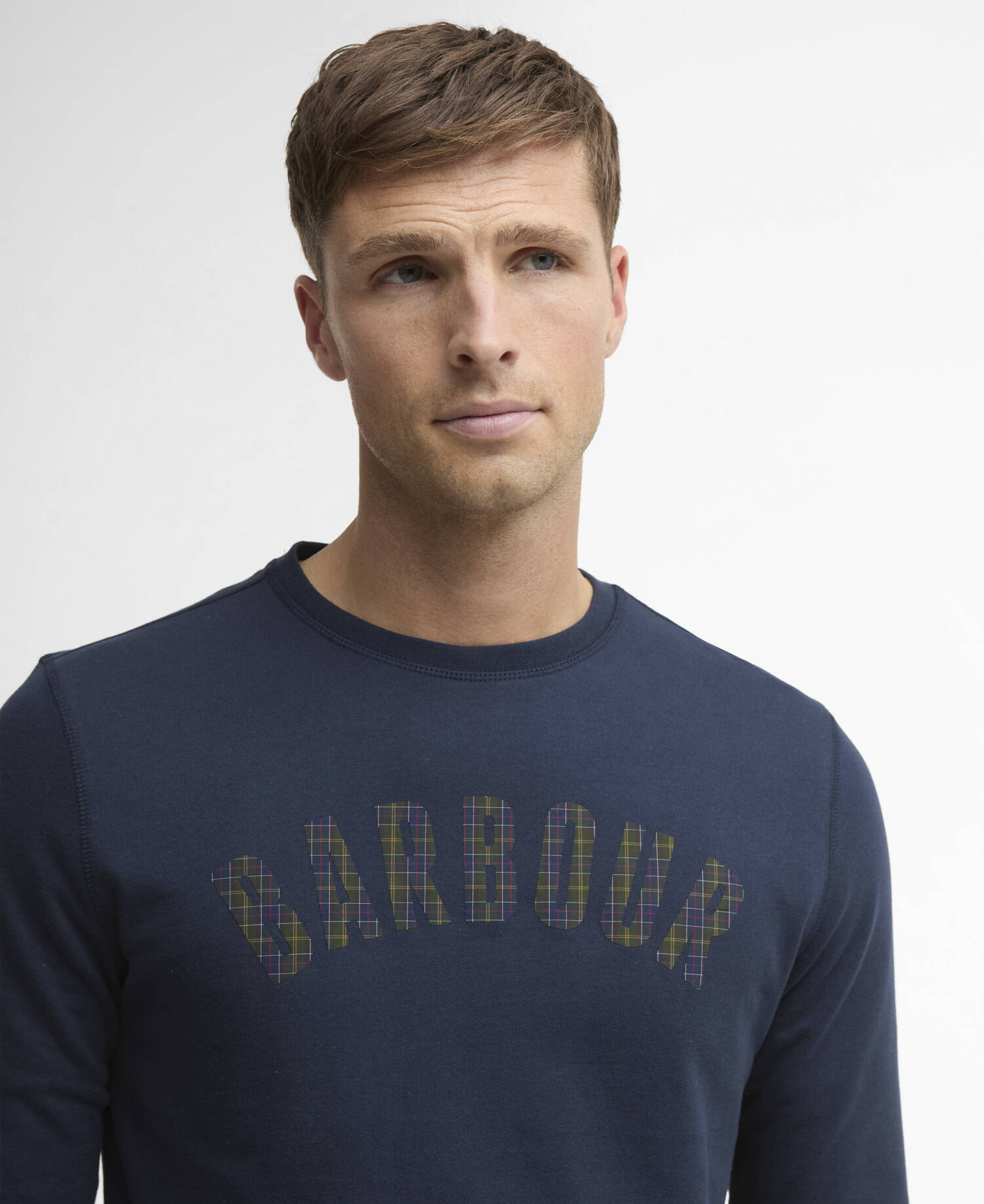 Berwick Crew Neck Jumper Navy image number 3
