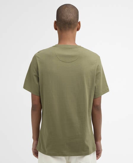 Langdon Pocket T-Shirt Grey Olive