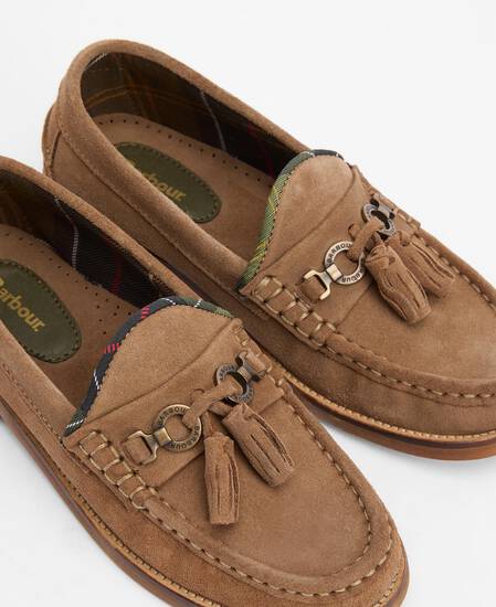 Jen Loafers Taupe Suede