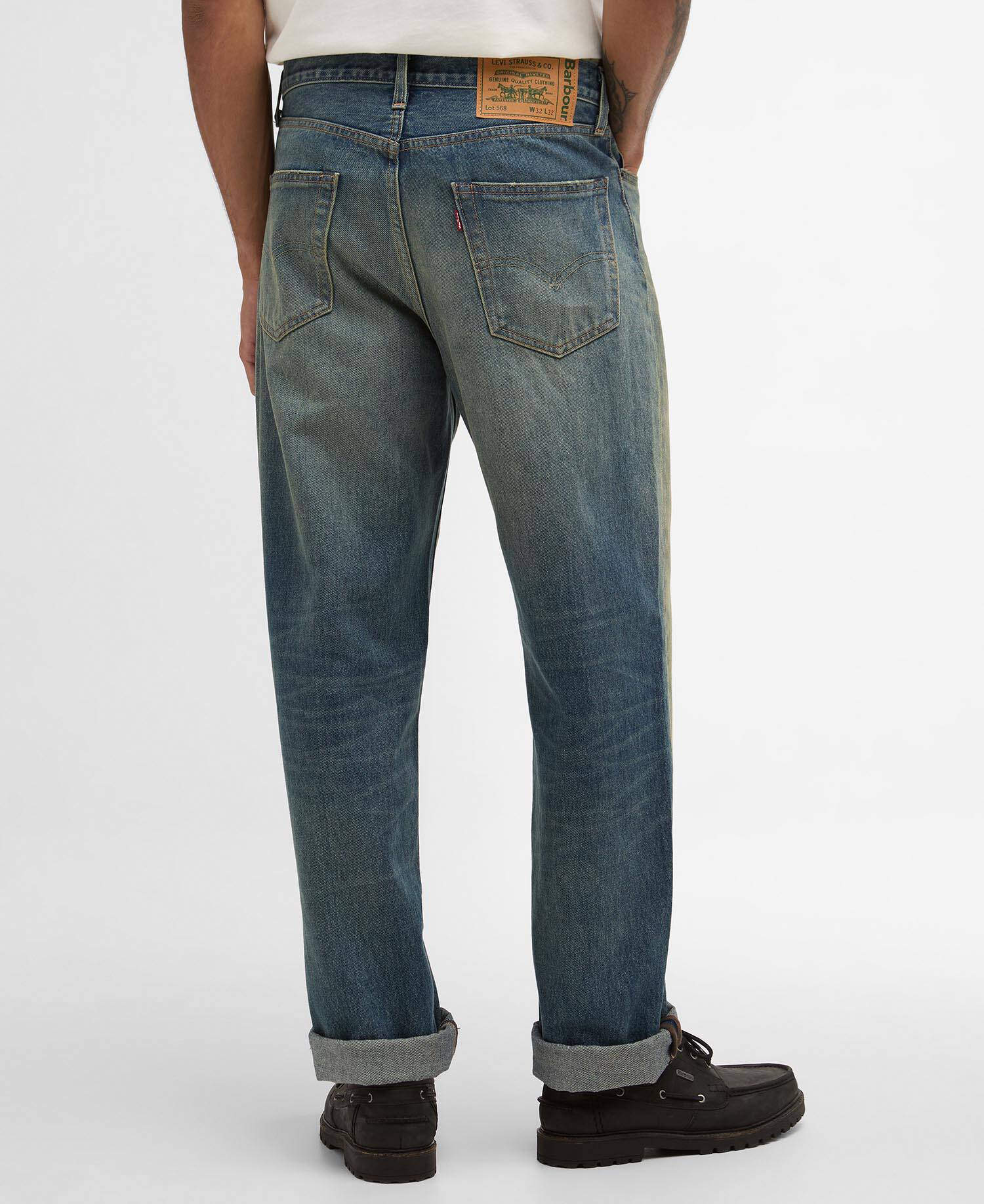 Barbour x Levi's 568™ Loose Jeans image number 2