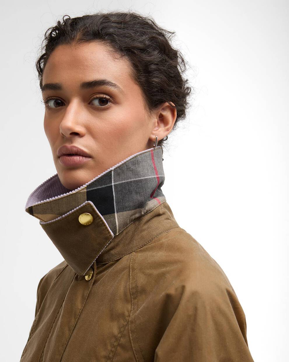 Cropped Beadnell Waxed Jacket