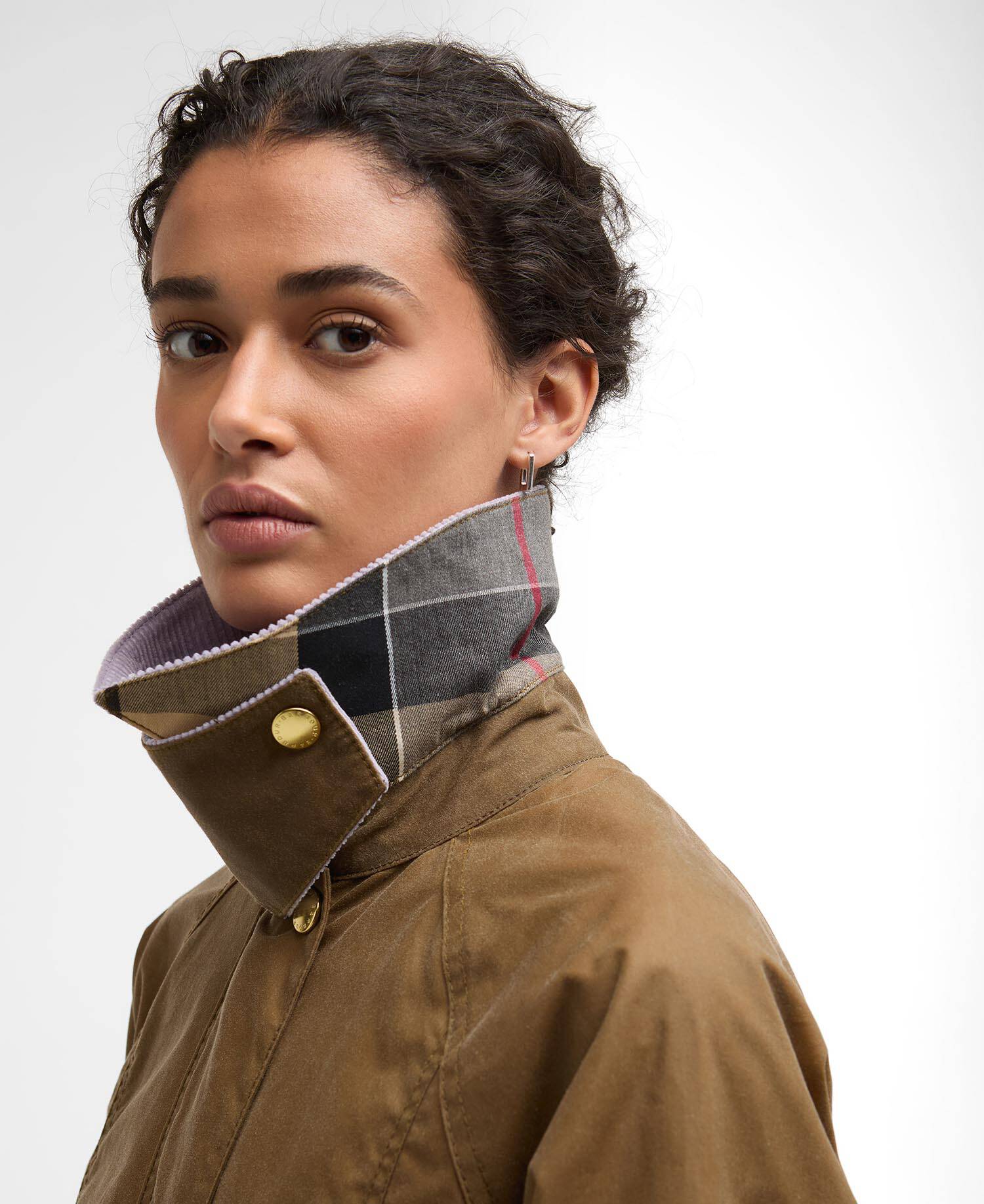 Cropped Beadnell Waxed Jacket image number 5