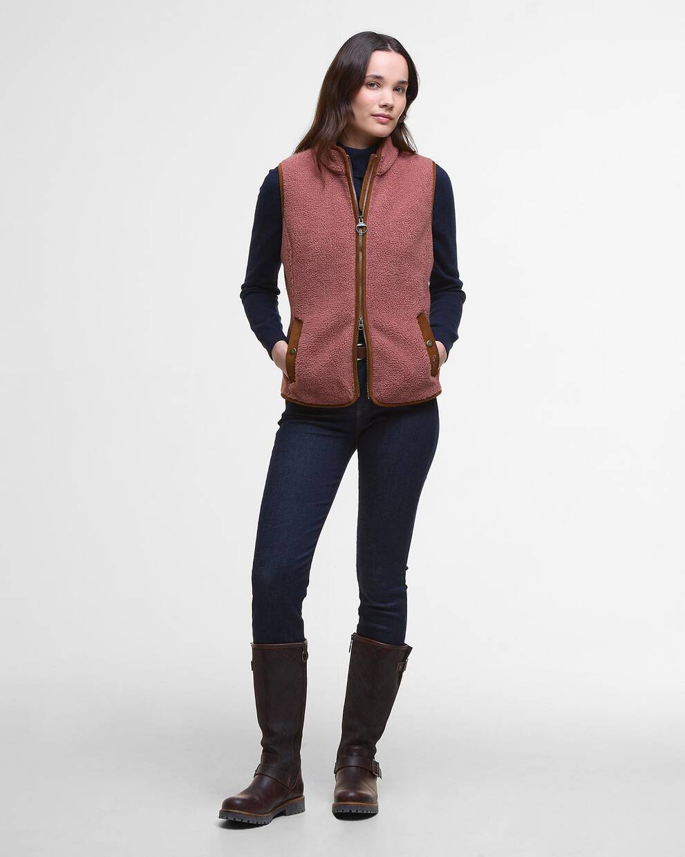 Gilet in pile Burford