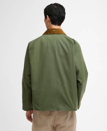 Transport Waxed Jacket Light Moss