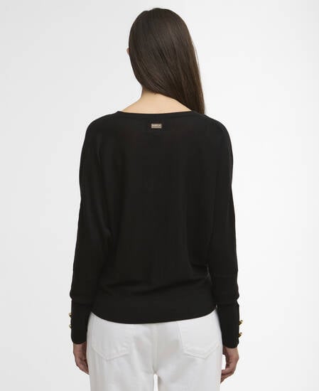 Maglione Nia con collo ad anello Black