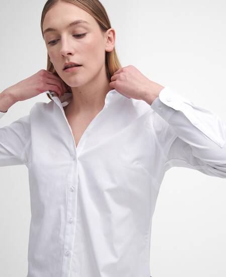 Derwent Regular Long-Sleeved Shirt White-Hessian Tartan