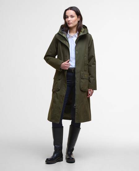 Bamburgh Waterproof Jacket Olive/Classic