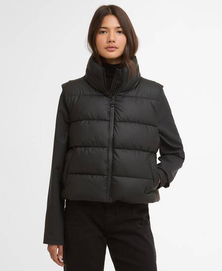 Phoenix Quilted Sweat Black