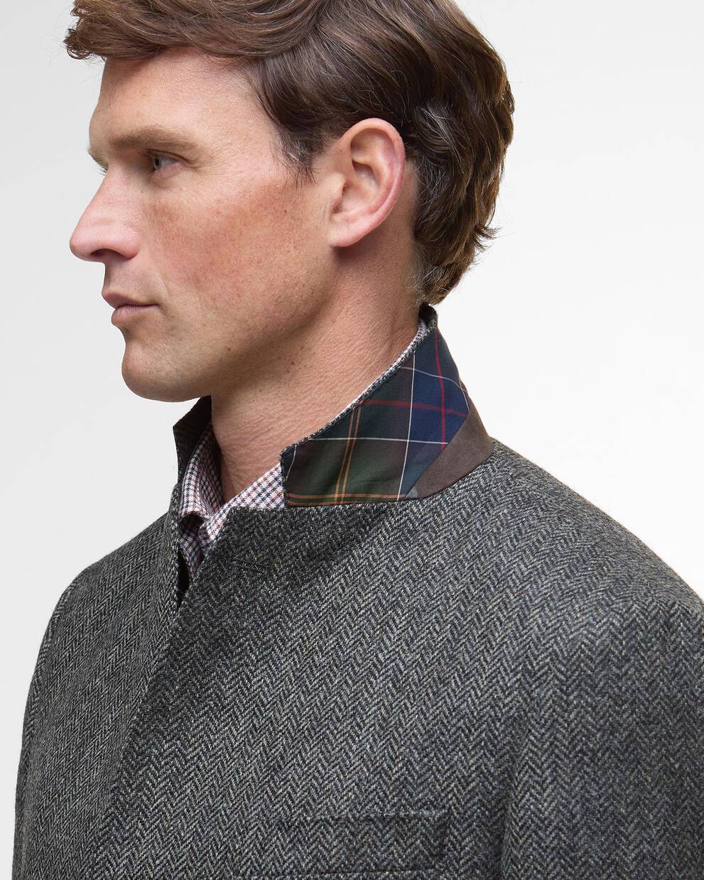 Blazer con motivo a spina di pesce Firth Moons