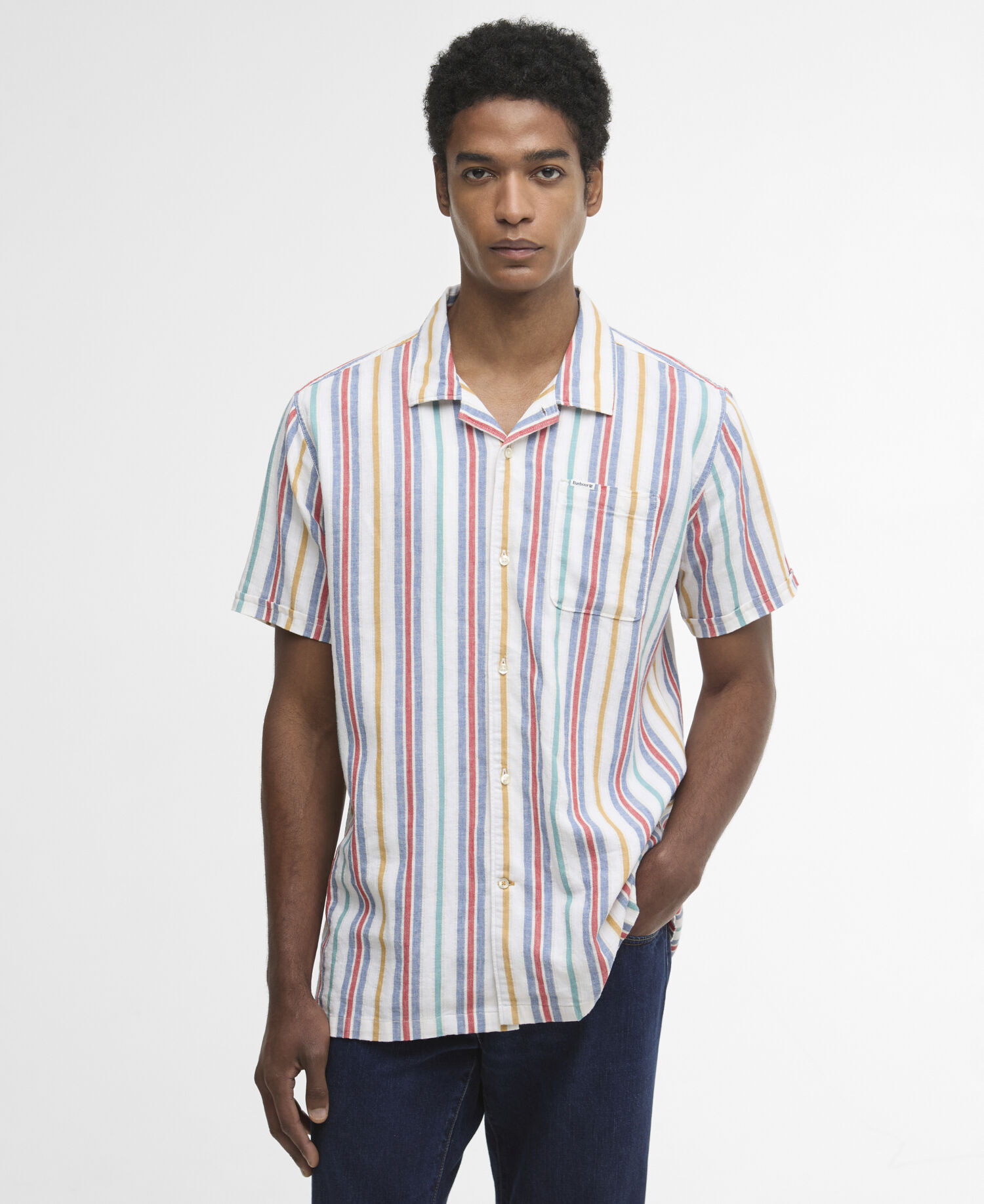 Waterbay Striped Shirt White