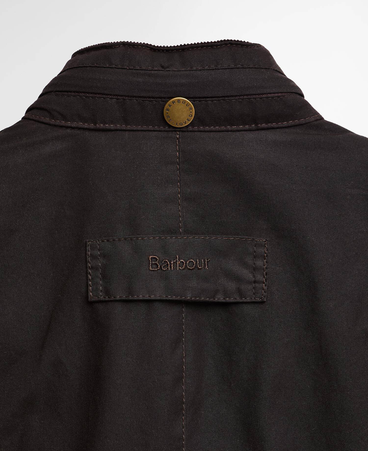 Barbour Re-Loved Corbridge Waxed Jacket - Size S image number 7