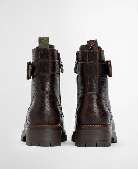 Heidi Commando Boots Classic Brown