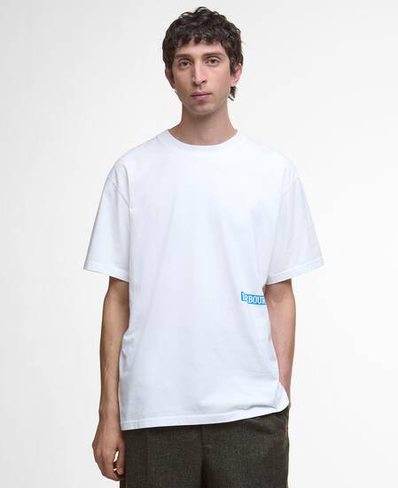 T-Shirt Mr Solway Oversized Graphic White