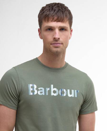 T-shirt con logo Westsand Light Moss T-shirt con logo Westsand Light Moss