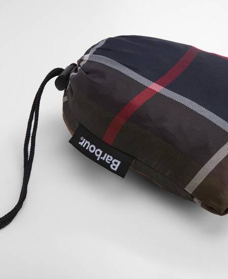 Tartan Showerproof Poncho 