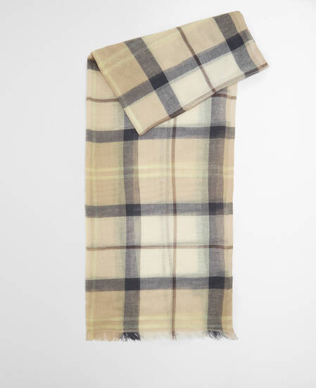 Welton Tartan Scarf Oban Mist Tartan