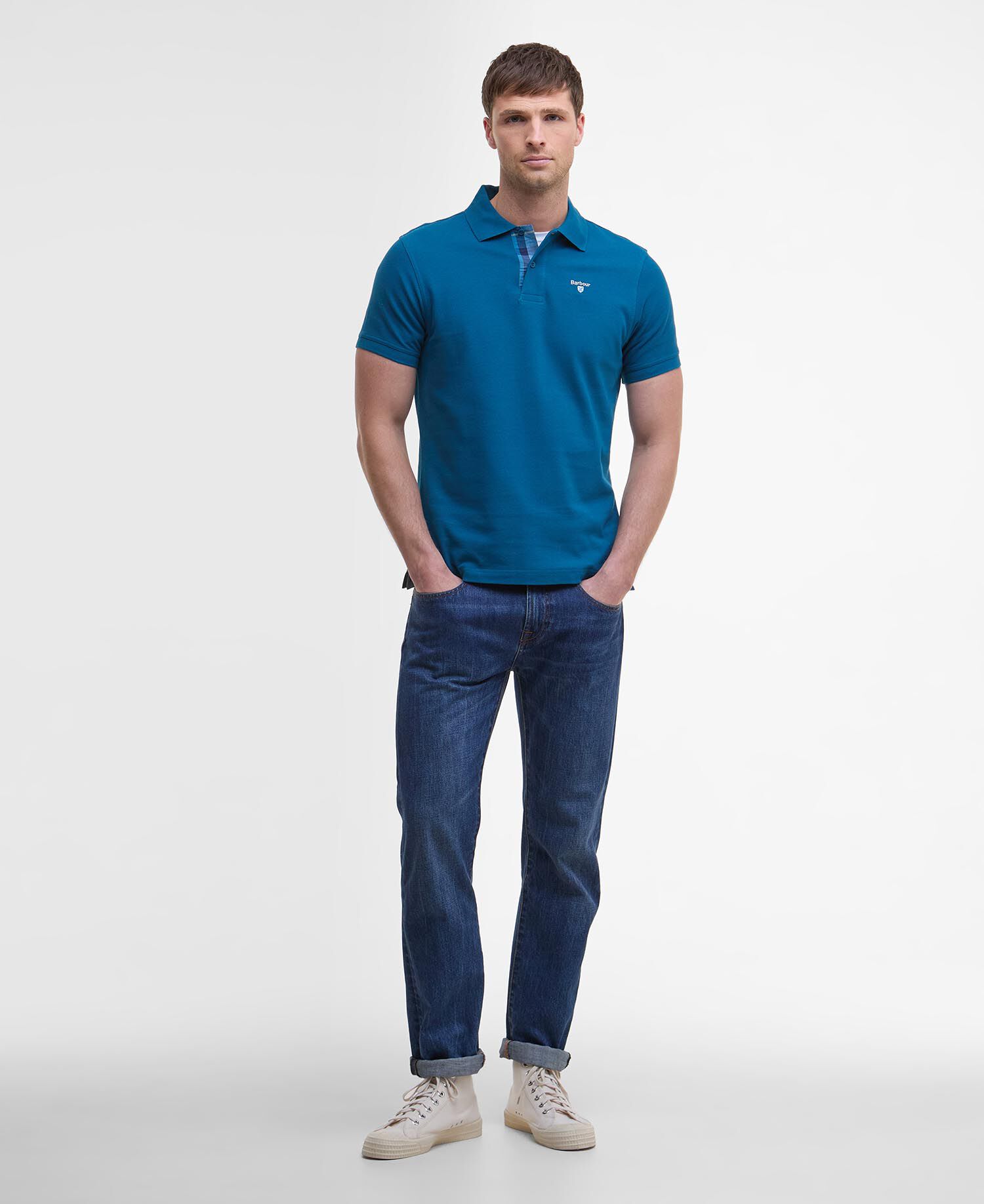 Poloshirt Tartan Pique