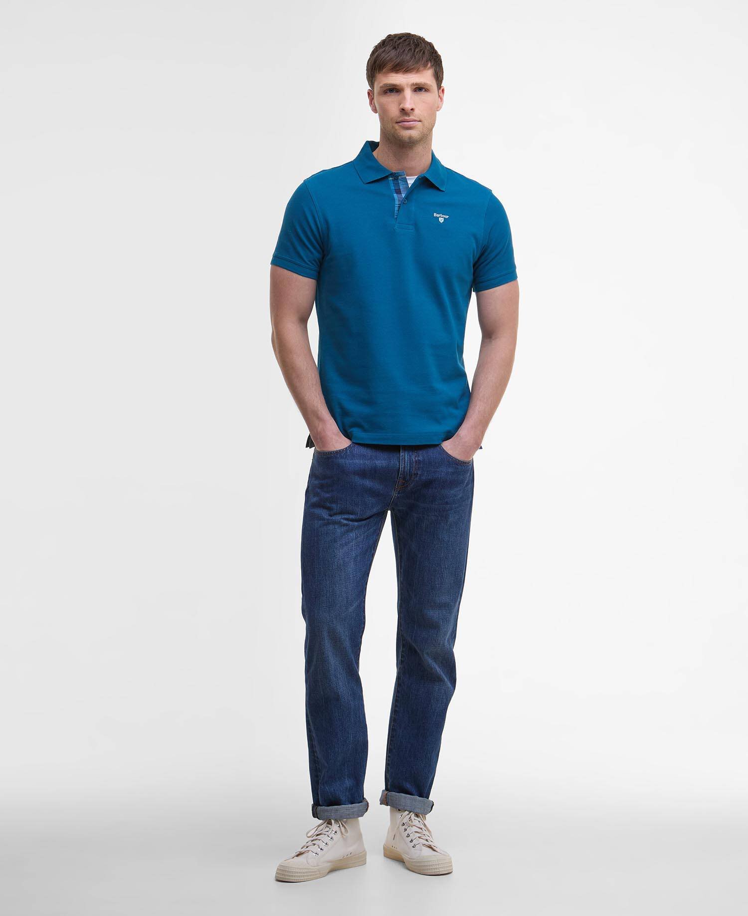 Poloshirt Tartan Pique image number 1