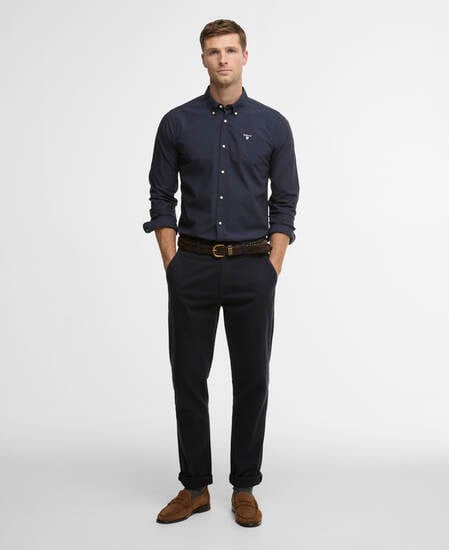 Treeport Long-Sleeved Tailored Shirt Navy