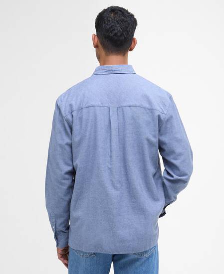 Sealane Relaxed Long-Sleeved Shirt Sky