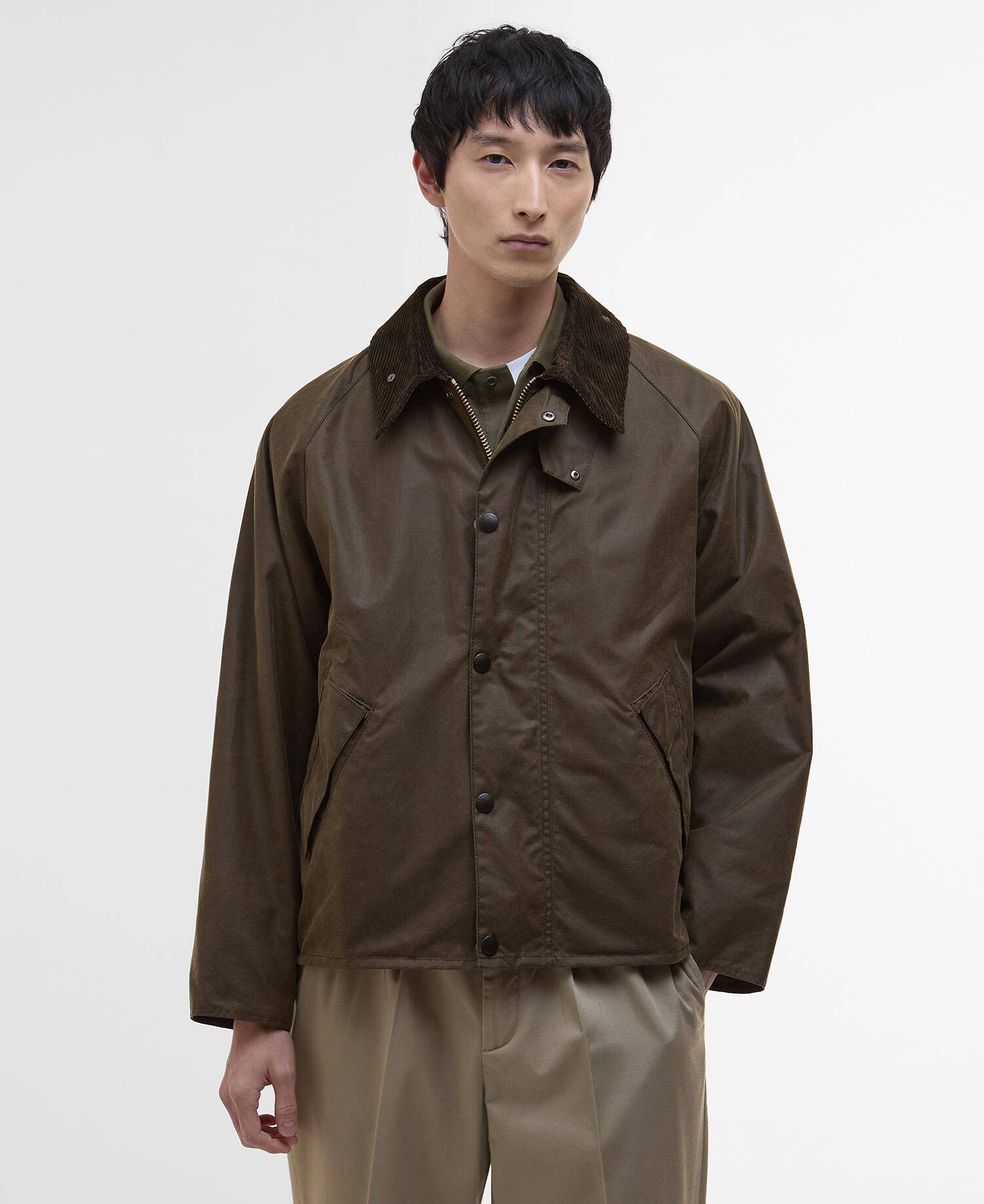 Transport Waxed Jacket Beech image number 0