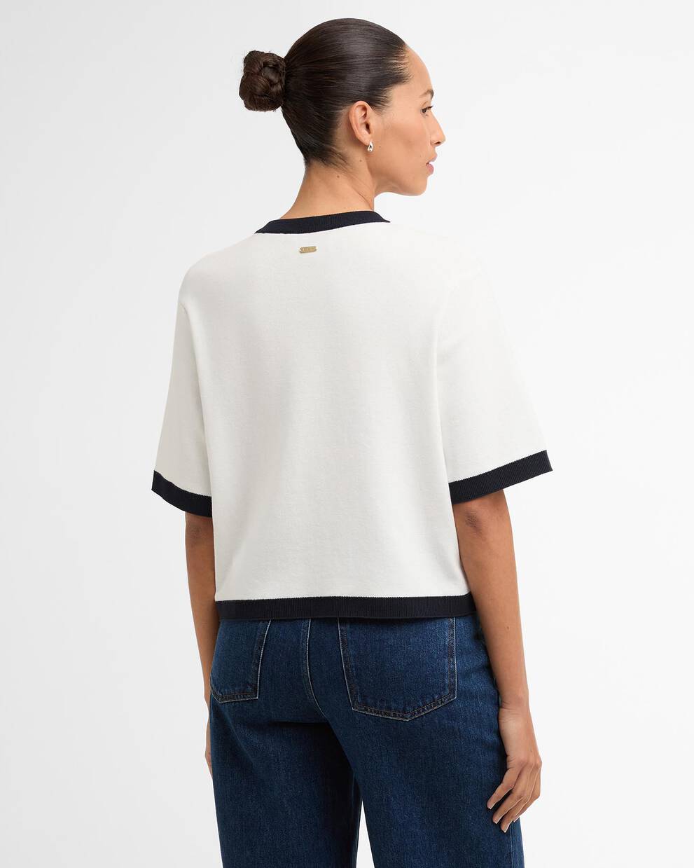 Cardigan Sloane a maniche corte