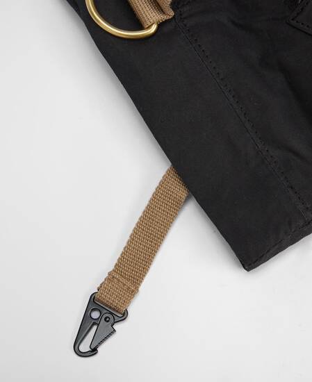Tote Bag Transport Carry-All Black/Modern Tartan