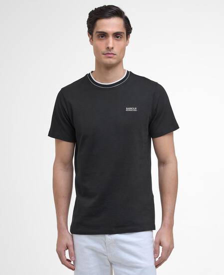 Buxton Tipped T-Shirt Black