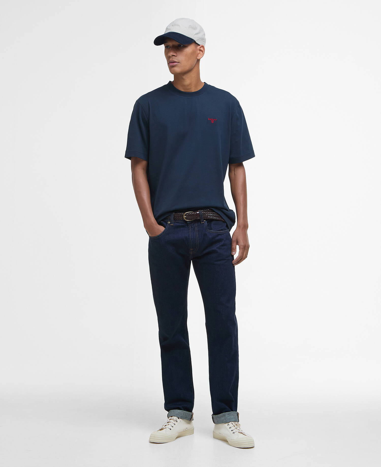 Sports Relaxed T-Shirt Classic Navy image number 1