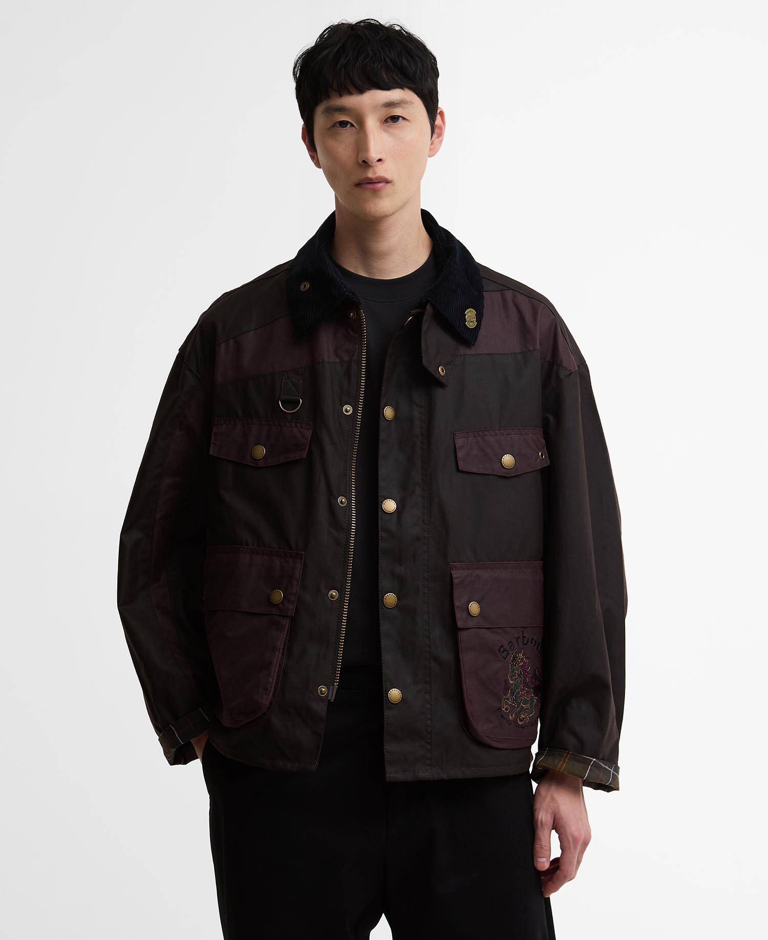Giacca cerata Porter Barbour x Feng Chen Rustic image number 1